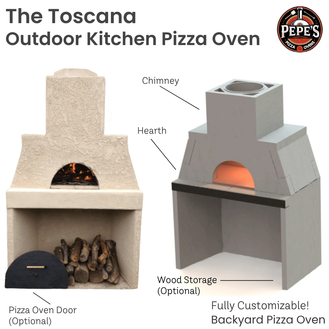 Horno para pizza Mason-Lite Toscana (apertura de 18")