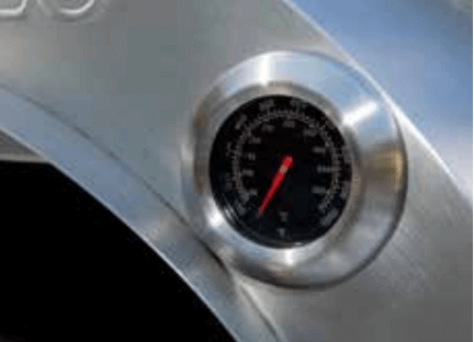 PINNACOLO L'Argilla Pizza Oven, Pepe's Pizza Ovens, Outdoor Pizza Ovens, digital gauge