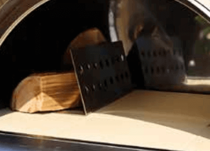 PINNACOLO Ibrido Pizza Oven, Pepe's Pizza Ovens, Outdoor Pizza Ovens, inside the oven