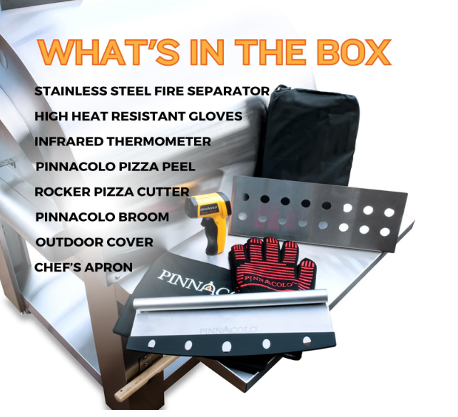 Pinnacolo Ibrido Hybrid Outdoor Pizza Oven