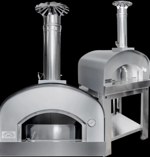 Sole Gourmet Wood-Fired MARIO Pizza Oven -Large 24"x24" Rubber Feet