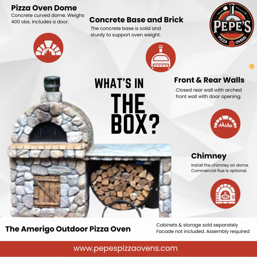 Amerigo Pizza Oven | Pepe's Pizza Ovens