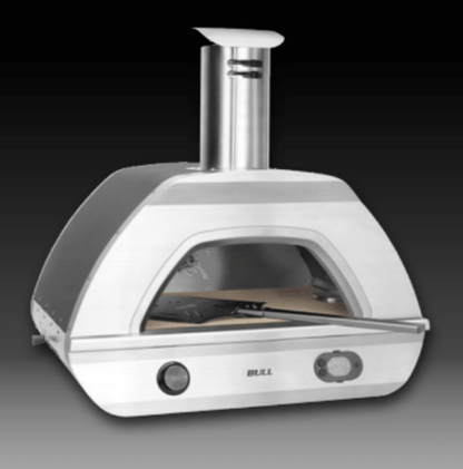 Bull Pizza Oven NG Conversion for LP, Pepe's Pizza Ovens, Outdoor Pizza Ovens, angle view