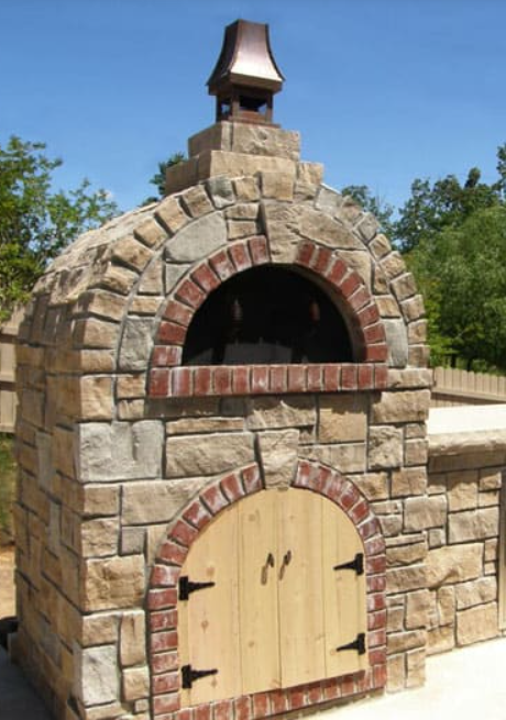 Mezzo Pizza Oven Cabinet Kit - Arched Opening