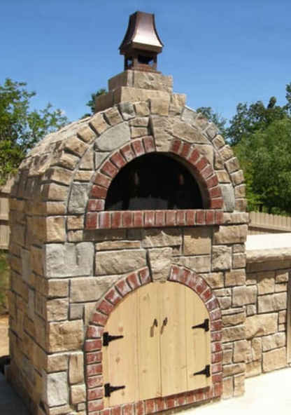 Mezzo Pizza Oven Cabinet Kit - Arched Opening