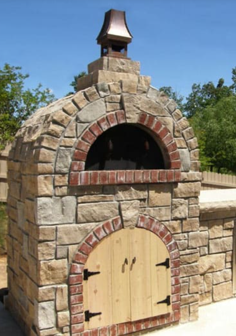 Amerigo Pizza Oven Cabinet Kit - Arched Opening
