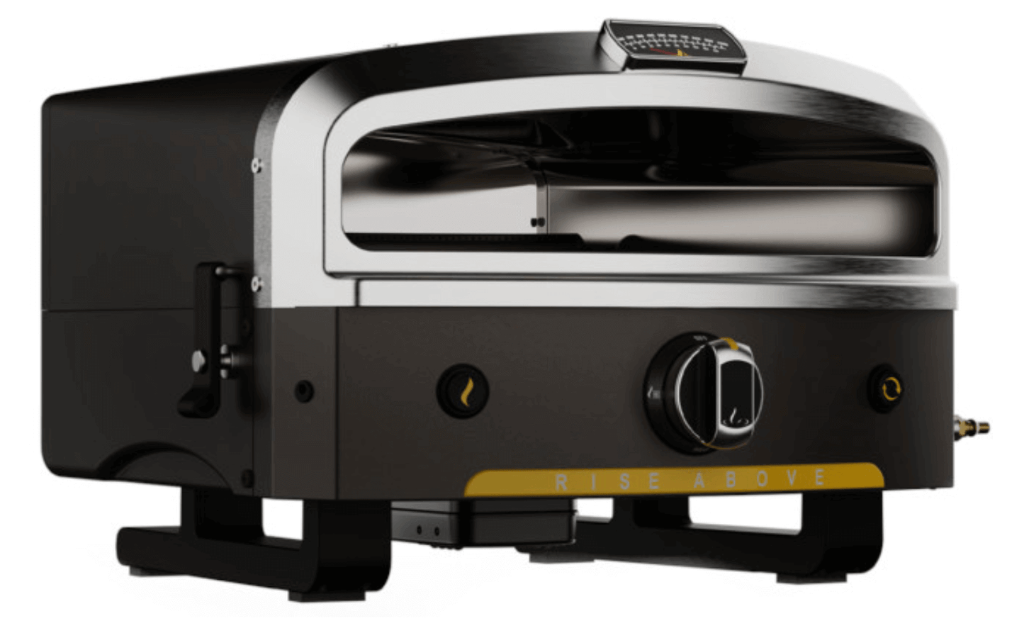 Halo Versa 16 Pizza Oven, Pepe's Pizza Ovens, Outdoor Pizza Ovens, under mount view