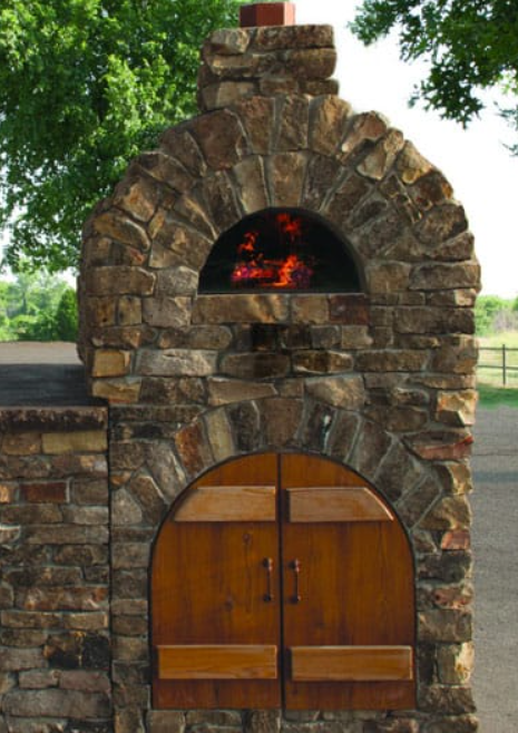 Mezzo Pizza Oven Cabinet Kit - Arched Opening