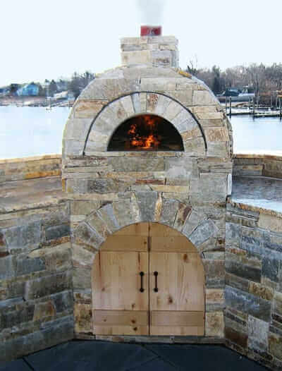 Mezzo Pizza Oven | Pepe's Pizza Ovens | Front View